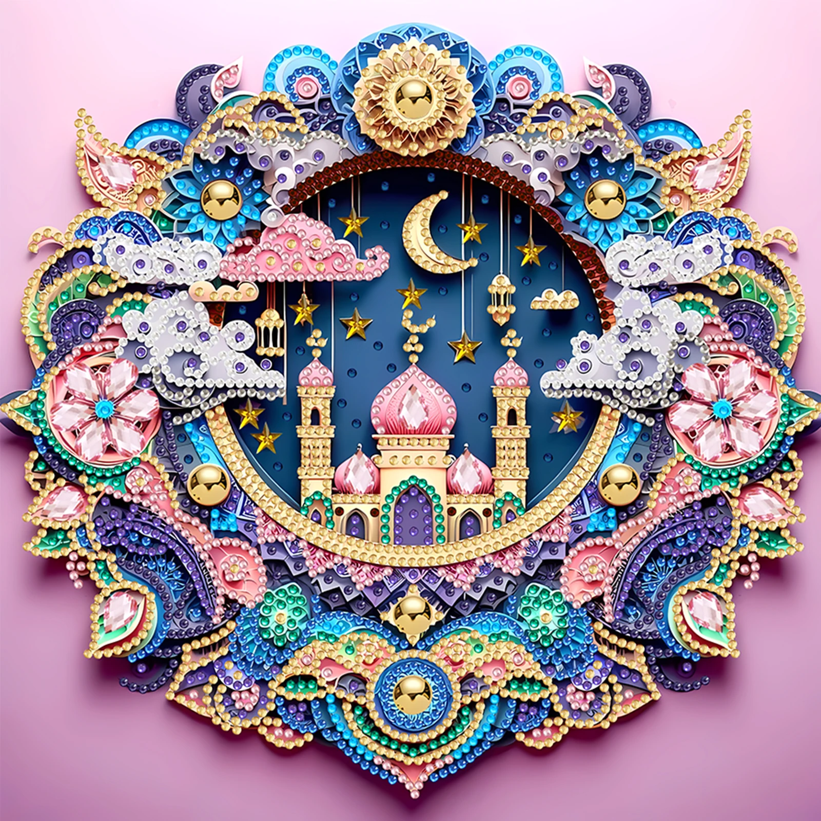 

Абстрактный алмазный мозаичный набор для творчества DIY с частичной выкладкой, 30x30 см, для взрослых и начинающих, декор для дома