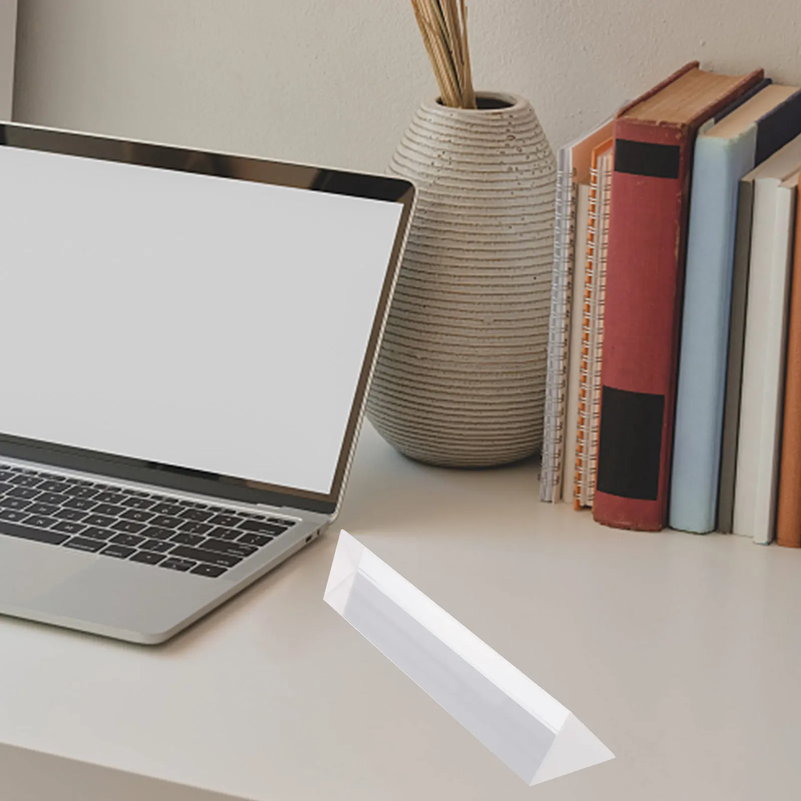 

Triangular Prism Optical Glass Prism Precise Cuttings Teaching Refracted Light Tool Physics Experiment