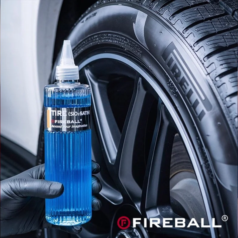 【Hot Sale】Tire Sio2 Satin Tire Wax Hydrophobic Fireball Blue Thick Satin Tire Wax Hydrophobic Anti-Aging Anti Fouling Natural