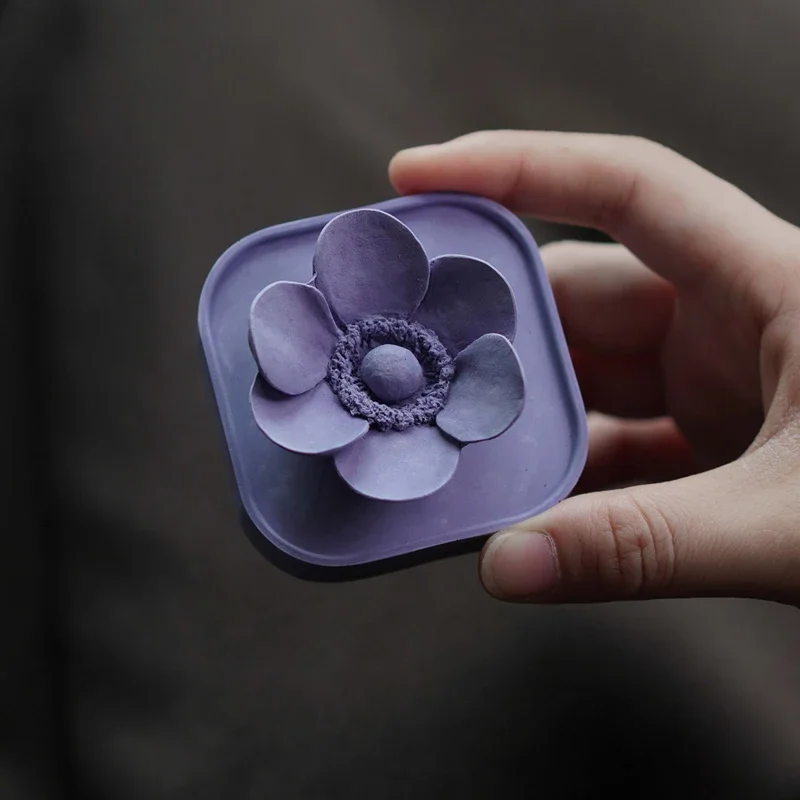 Anemone Silicone Mold DIY Anemone Flower Scented Candle Gypsum Moulds Handmade Soap Silicone Mold