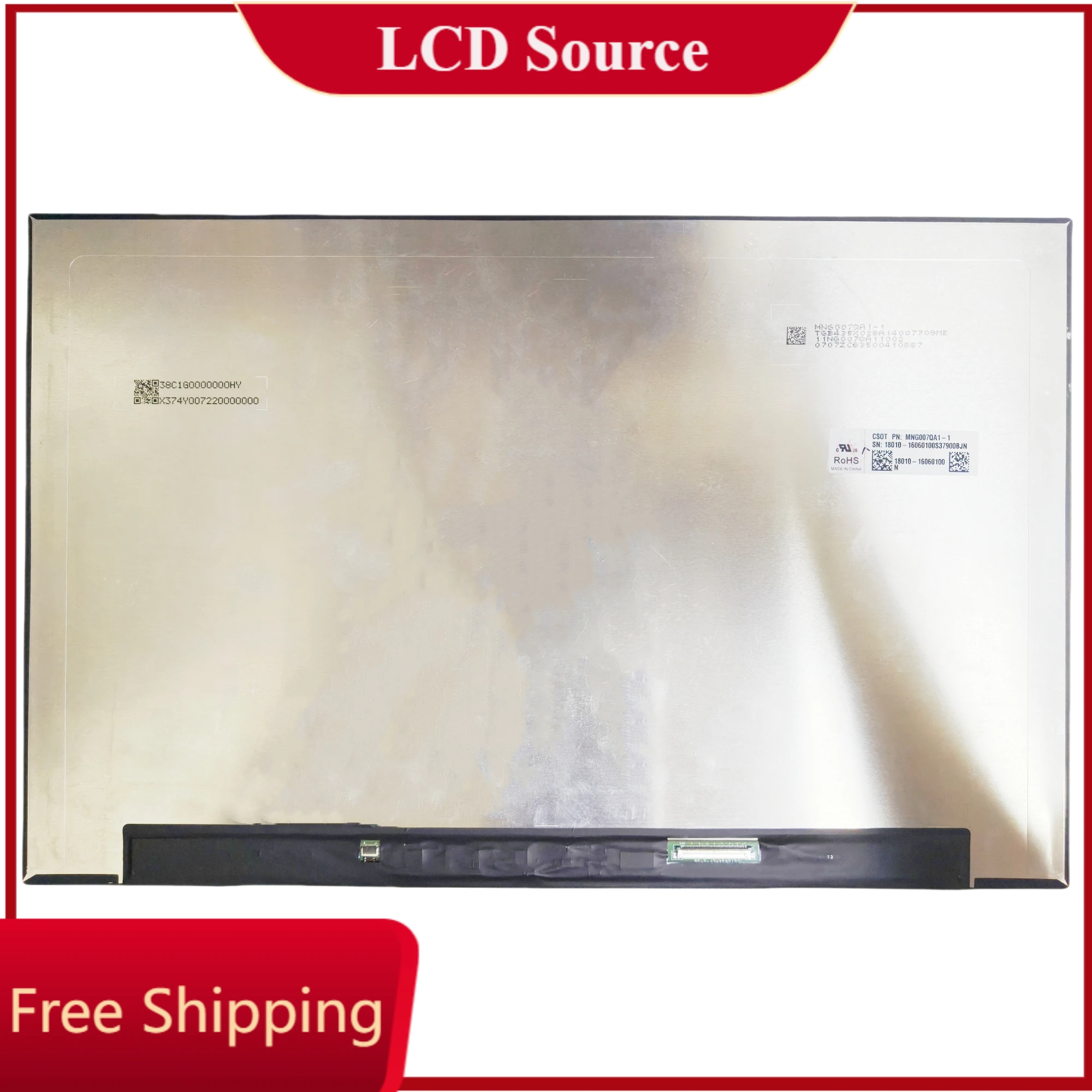 

MNG007QA1-1 IPS 165 Гц оригинальный сменный дисплей, матрица 1920x1200 EDP, ЖК-экран для ноутбука, 16,0 дюйма