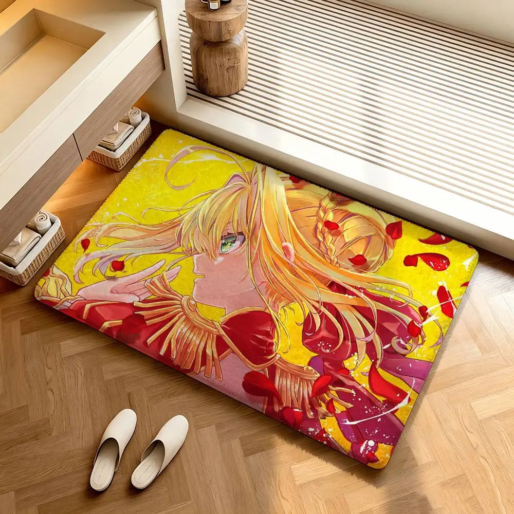 Nero Claudius Fate Extra Nero Beast Shower Room Absorbent Small Floor Mat Soft Comfortable Decorative Foot Mat