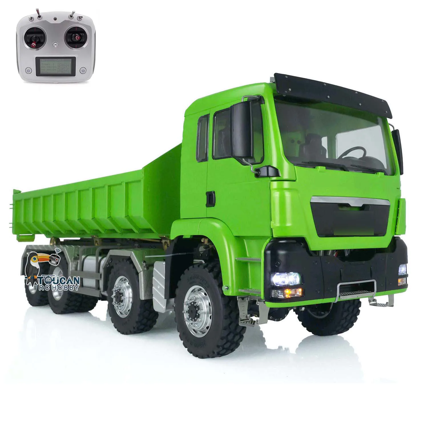 

LESU 1/14 RC самосвал для Man Tgs 8X8, гидравлический самосвал, модель автомобиля, окрашенные игрушки