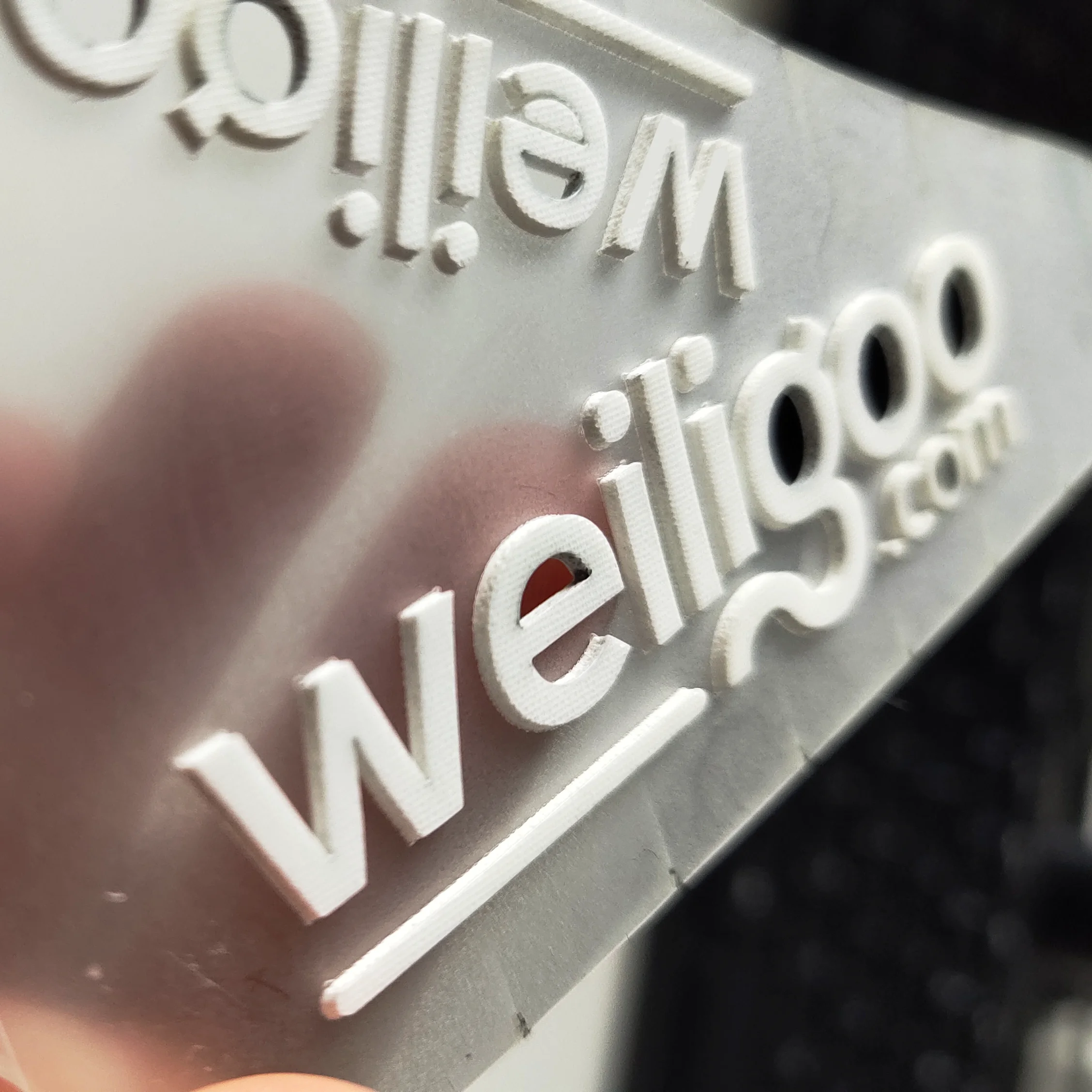 10-20cm  3D silicone film laser heat transfer label customization LOGO patch clothing patch pattern hot iron pressing
