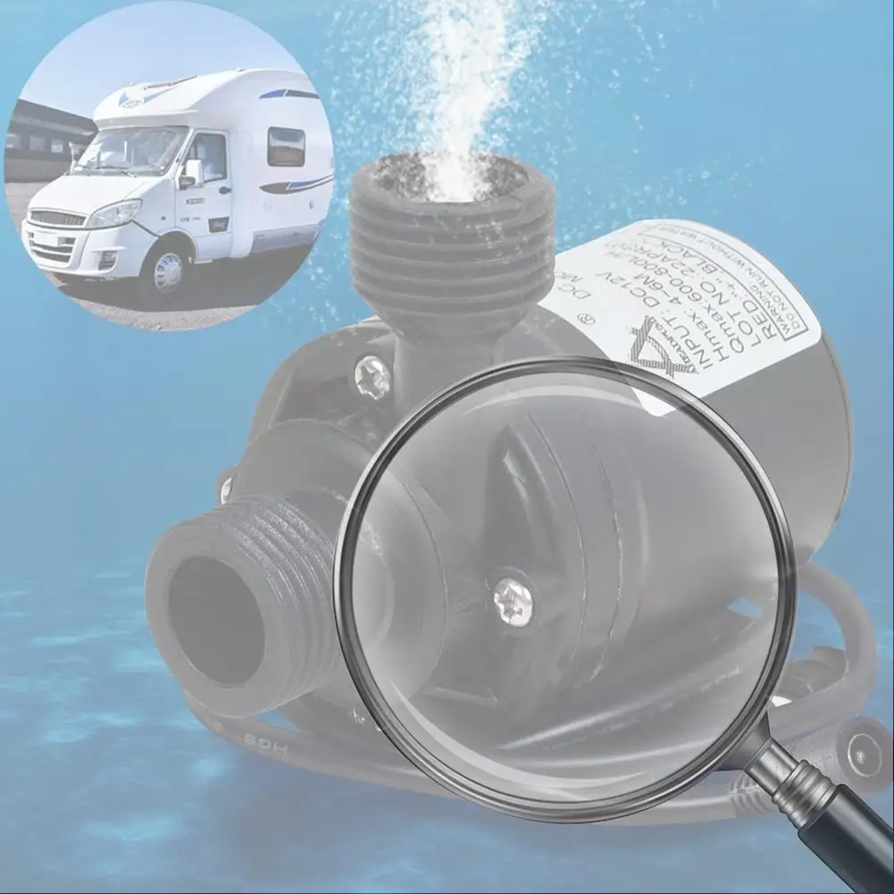 

Садовый насос высокого давления 800 л/ч, погружной насос IP68, водонепроницаемый водяной насос высокого давления, низкий уровень шума, высокая производительность, подъем 5 м