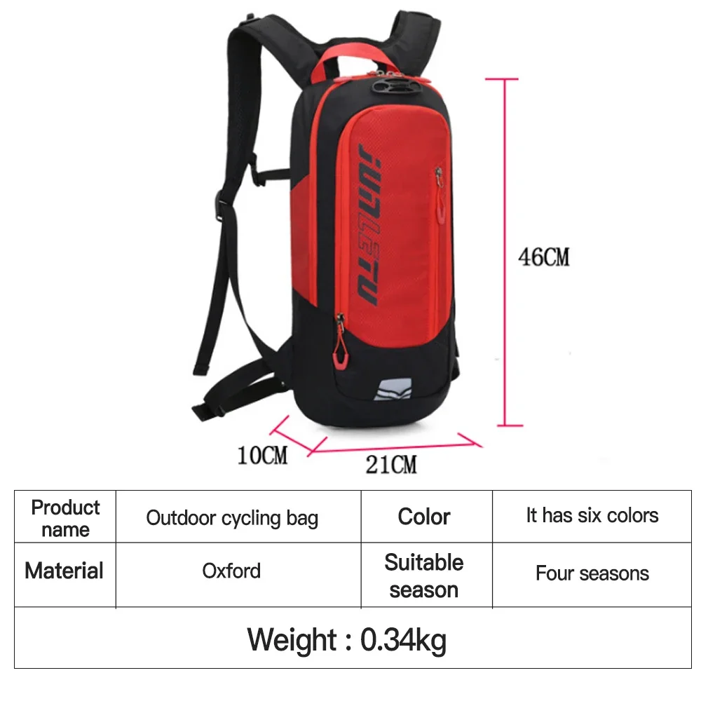 Waterproof Sports Bike Backpack, Water Cycle Bag, Running Backpack, Reflective Strip for Men and Women, Cycling Bag, New