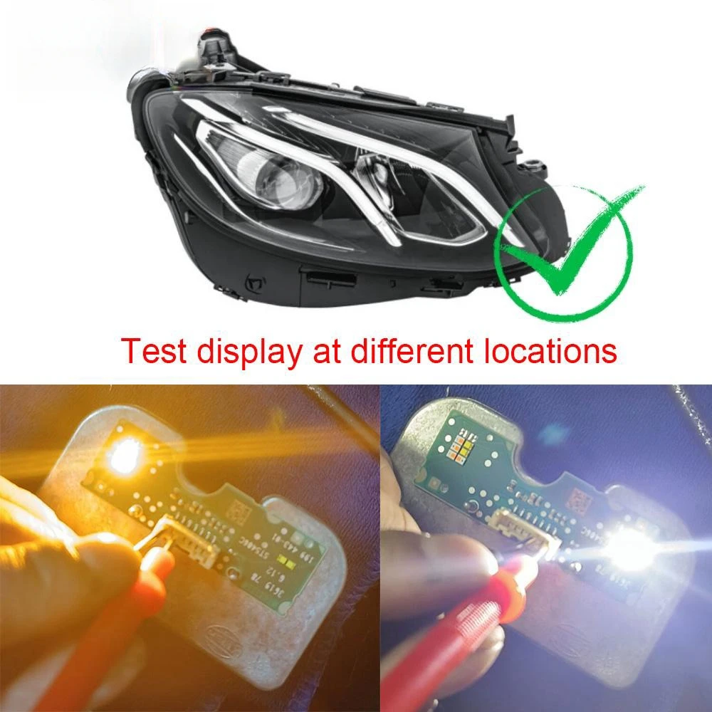 

White Lightsource Daytime Running Light Turn signal LED Chips Boards For Mercedes Bens W213 E Class E200 E300 199 443-01