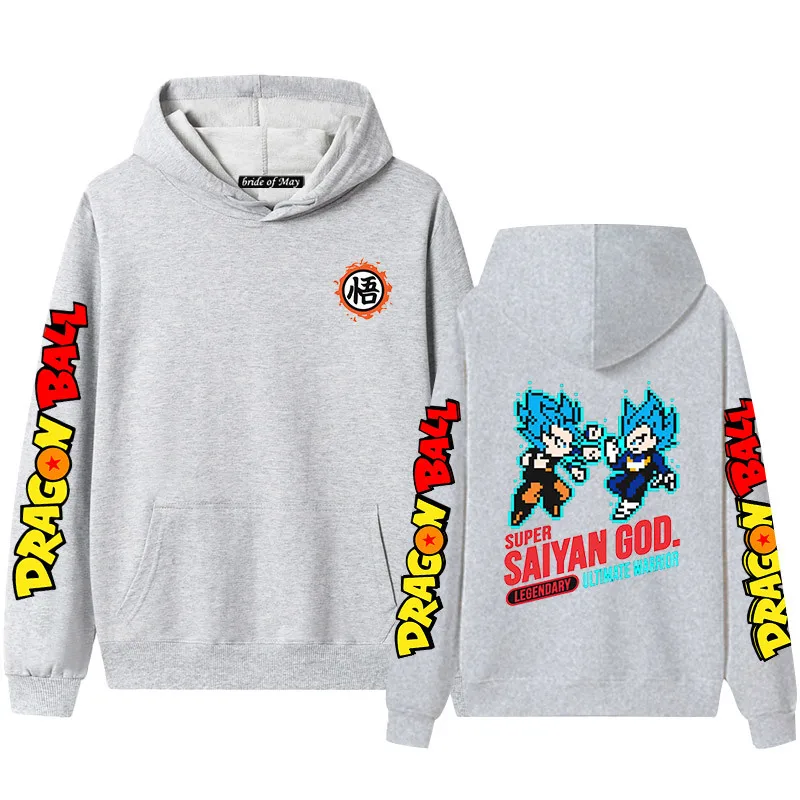 

Толстовка Dragon Ball — мягкая, эластичная и дышащая | Удобный пуловер с капюшоном | Идеально подходит для отдыха и релаксации!