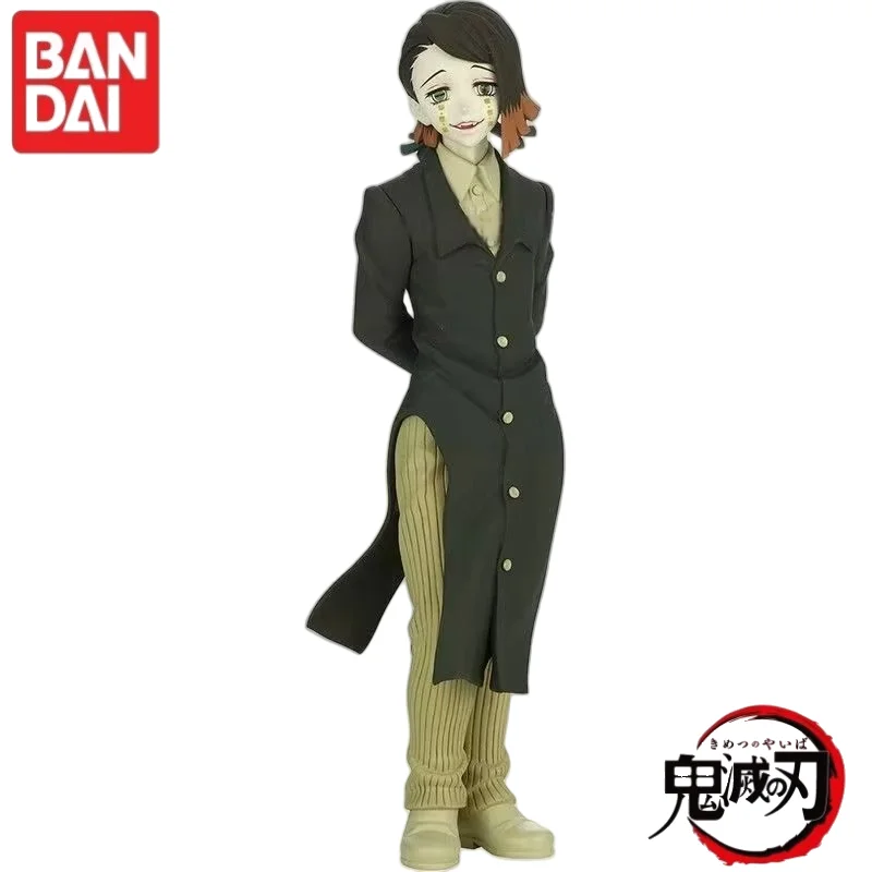 Em estoque original bandai demon slayer demônio versão vol 5 akaza muzik anime figuras de ação modelo brinquedos desktop ornamento presentes