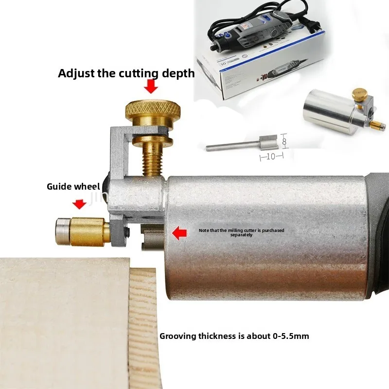 Hot-selling electric grinding inlay engraving base slotted hemming decorative  milling groove maintenance and production tools