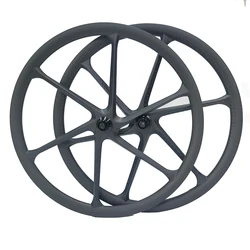 NEW Sale 700c 28mm Width 35mm Deep 6 Spokes Road Bike Carbon Wheel Disc Brake Center Lock /6 Bolts 10/11/12S 100*12/142*12