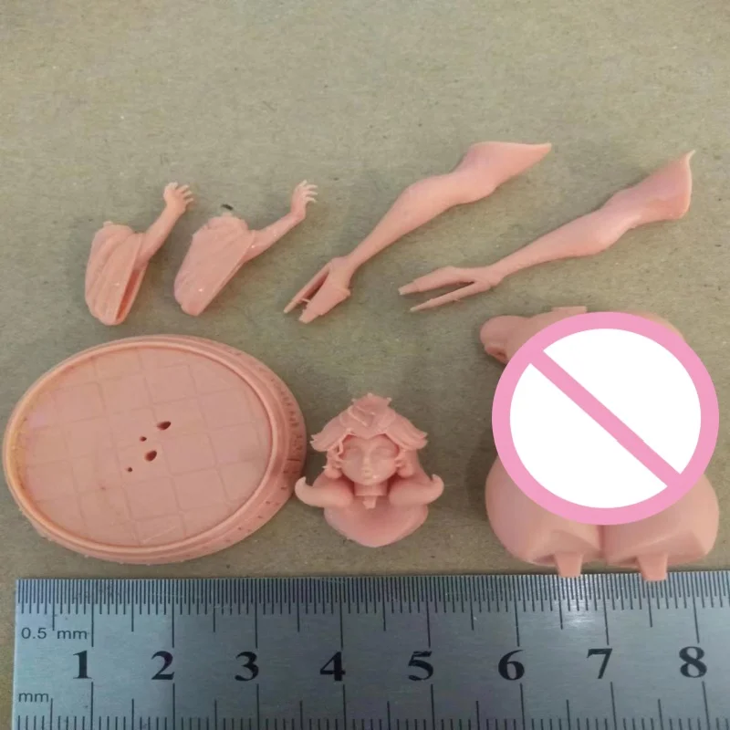 เต็มรูปแบบและบริสุทธิ์สาว Nsfw DIY เรซิ่นตัวเลขชุด 1/24 Scale Unpainted ประกอบ 3D ของเล่น
