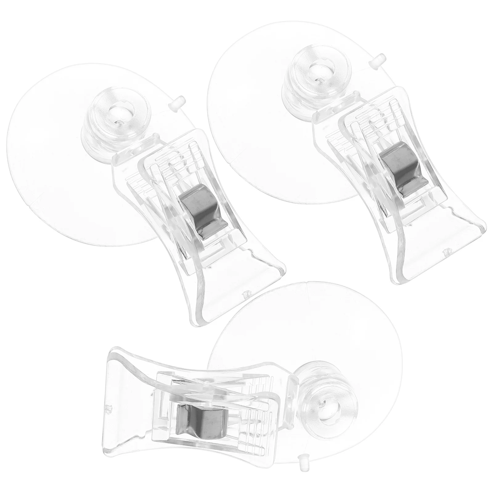 

3Pcs Waterproof Aquarium Feeding Clip Suction Cup Fish Tank Seaweed Holder Tool for Lettuce Algae Sheets Natural Feeding