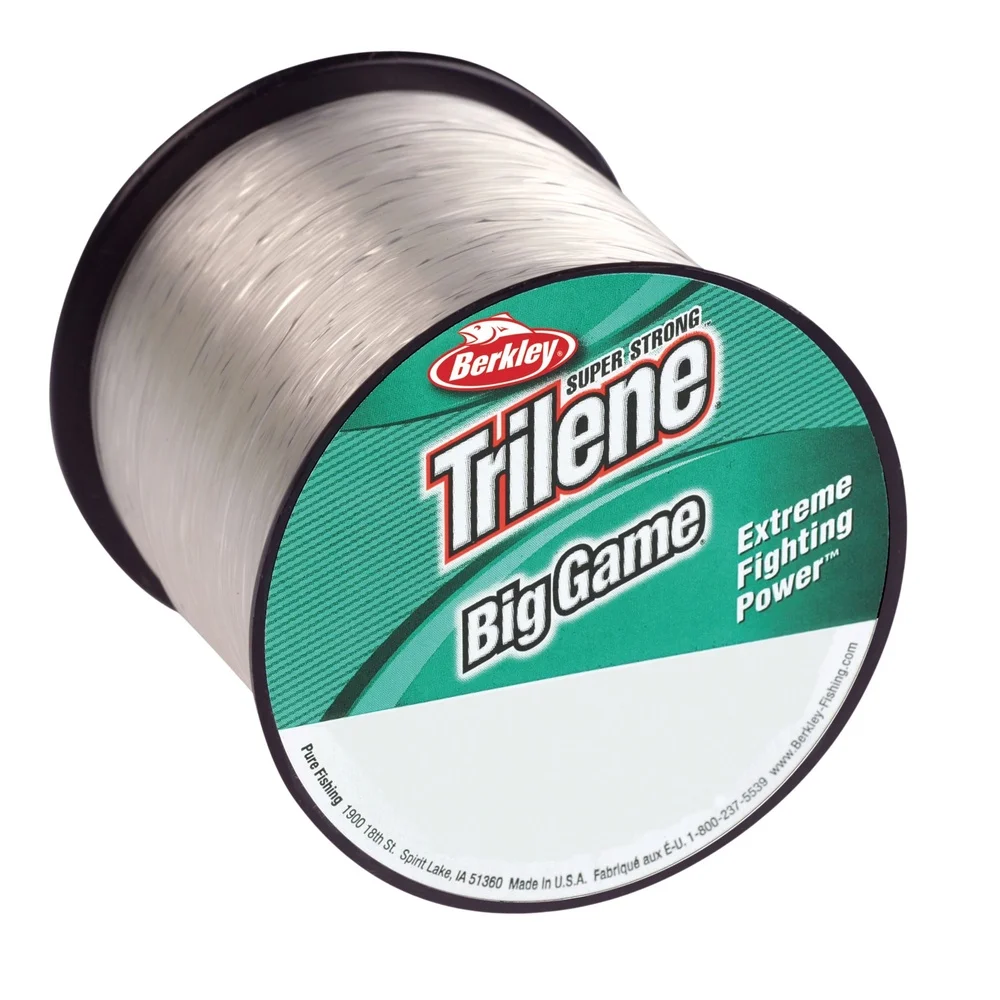 

Trilene Big Game Fishing Line Monofilament 12lb Test 1175yd High Durability Knot Strength Ultimate Performance Freshwater