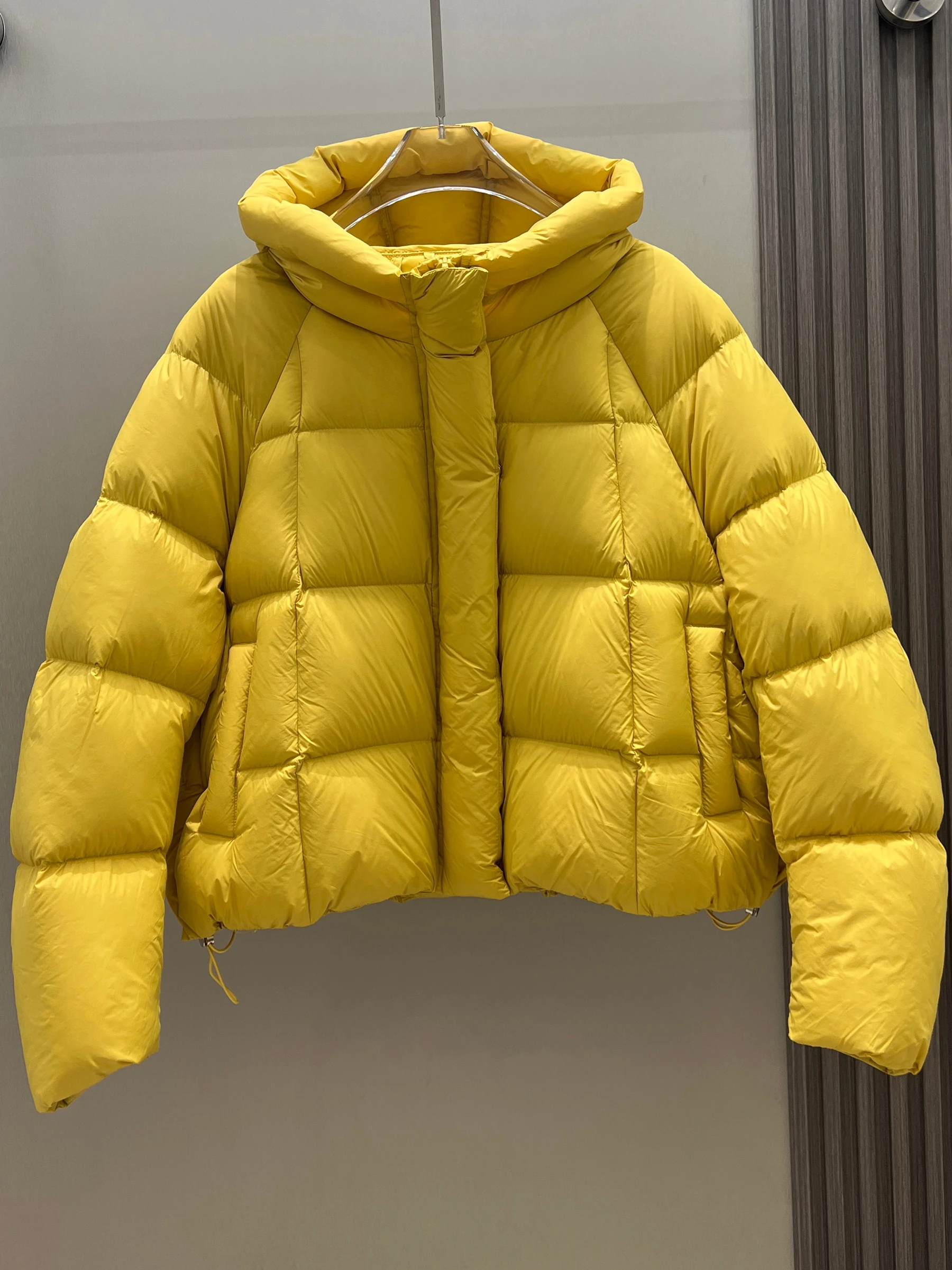 Piumino imbottito da donna Jaet Thiened White Du Feather Or Bread Sle Cappotto invernale coreano vestibilità ampia Caldo Ci Abbigliamento casual