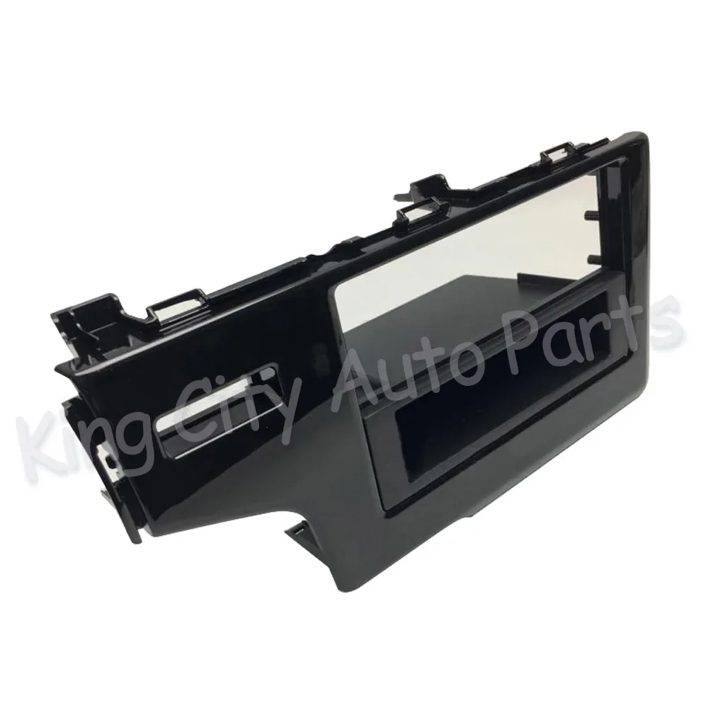 For Honda Fit 14-18 Auto Inner Center Console Dashboard CD Panel Cover Garnish Hood  Refit Audio DVD Frame Trim Bracket