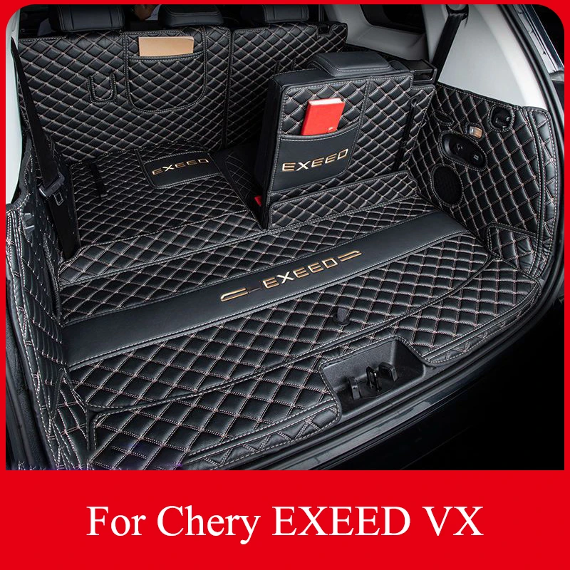 Custom Trunk Mat For Exeed VX LanYue 2025 2024 Chery 7 Seater Durable Cargo Liner Boot Carpets Accessories Interior Cover