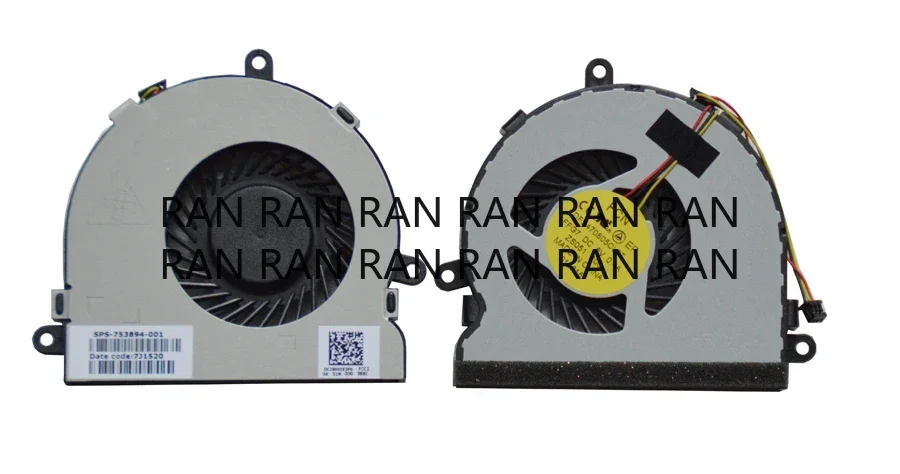 

SSEA новый оригинальный вентилятор для процессора HP 15-G000 15-G100 15-R000 15-R100 серии DFS470805CL0T 753894-001 вентилятор охлаждения процессора