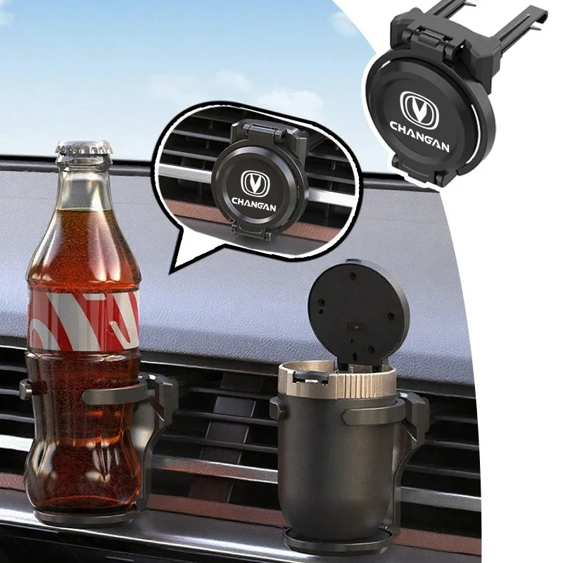 Hard ABS Vehicle Air Vent Water Bottle Drink Holder Adjustable Storage Bracket Clamp Suitable for MG Cyberster ZS ES5 ONE HS