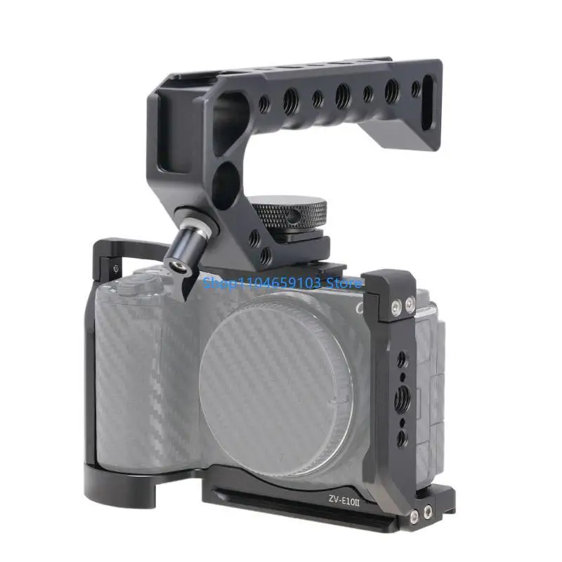 

Full Camera Cage Rig Protective Frame Case for ZV-E10II DSLR Camera Expansion
