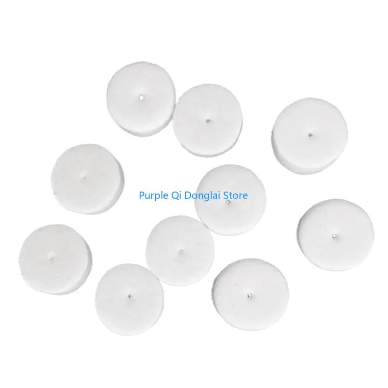 L21E 200/500Pcs Earring Pads Foam Shockproof Anti-Push Disc Protective Mat DIY Ear Backs Jewelry Making Crafts Ornament