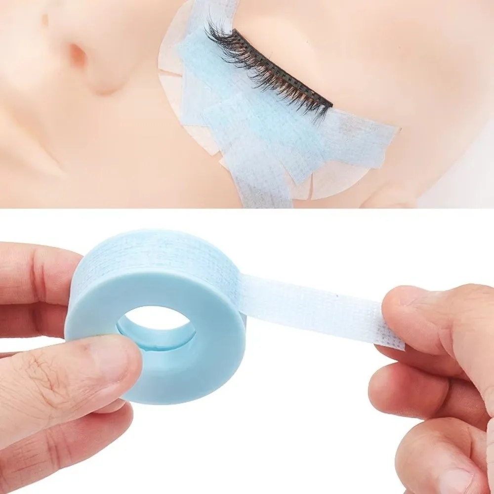 Non-Woven Eyelash Extension Tape Grade Low Trauma Under Eye Pad Anti-Allergy Small Size Silicone Gel Tape For Eyelash Extension