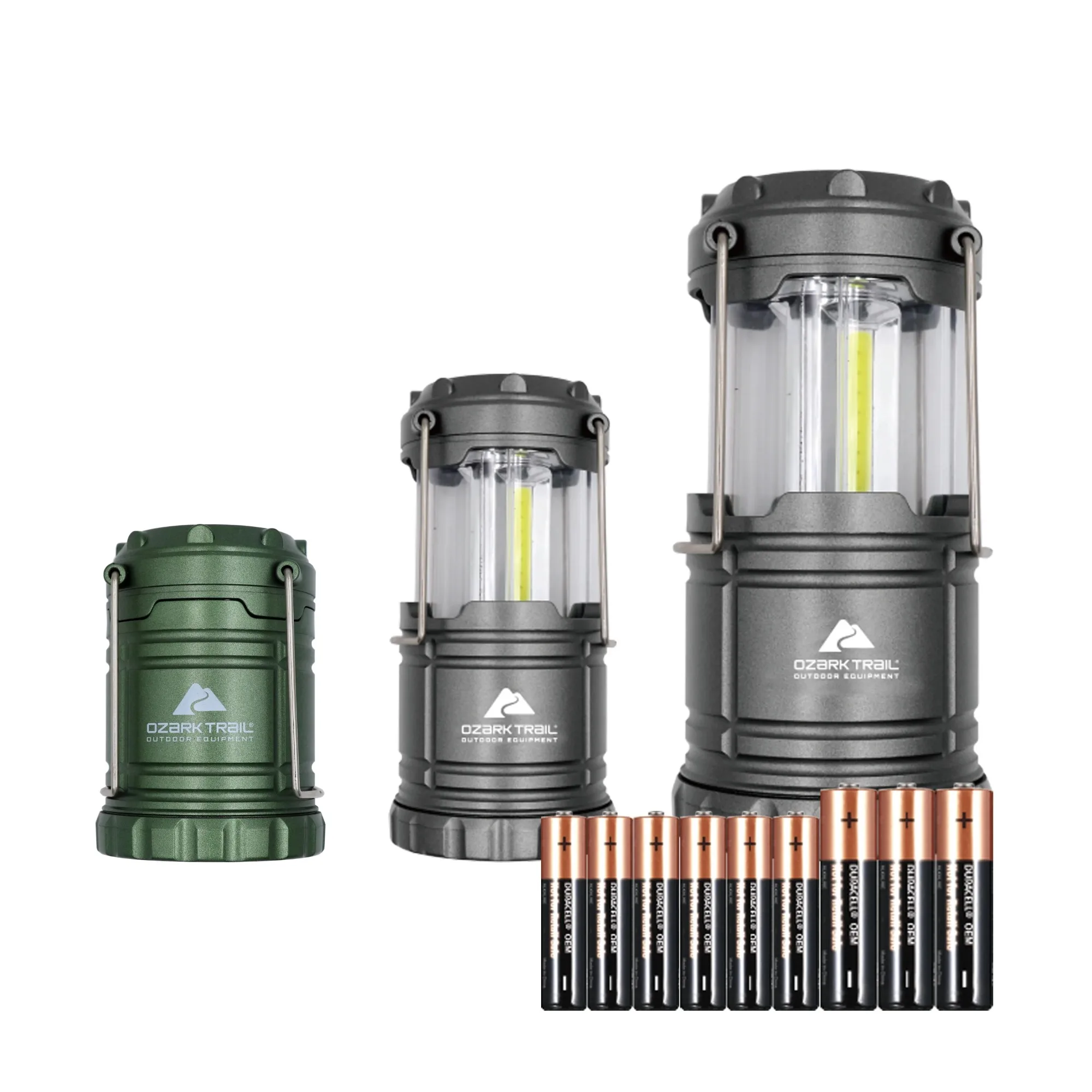 

3 Pack AAA &AA Batteries LED Camping Lanterns
