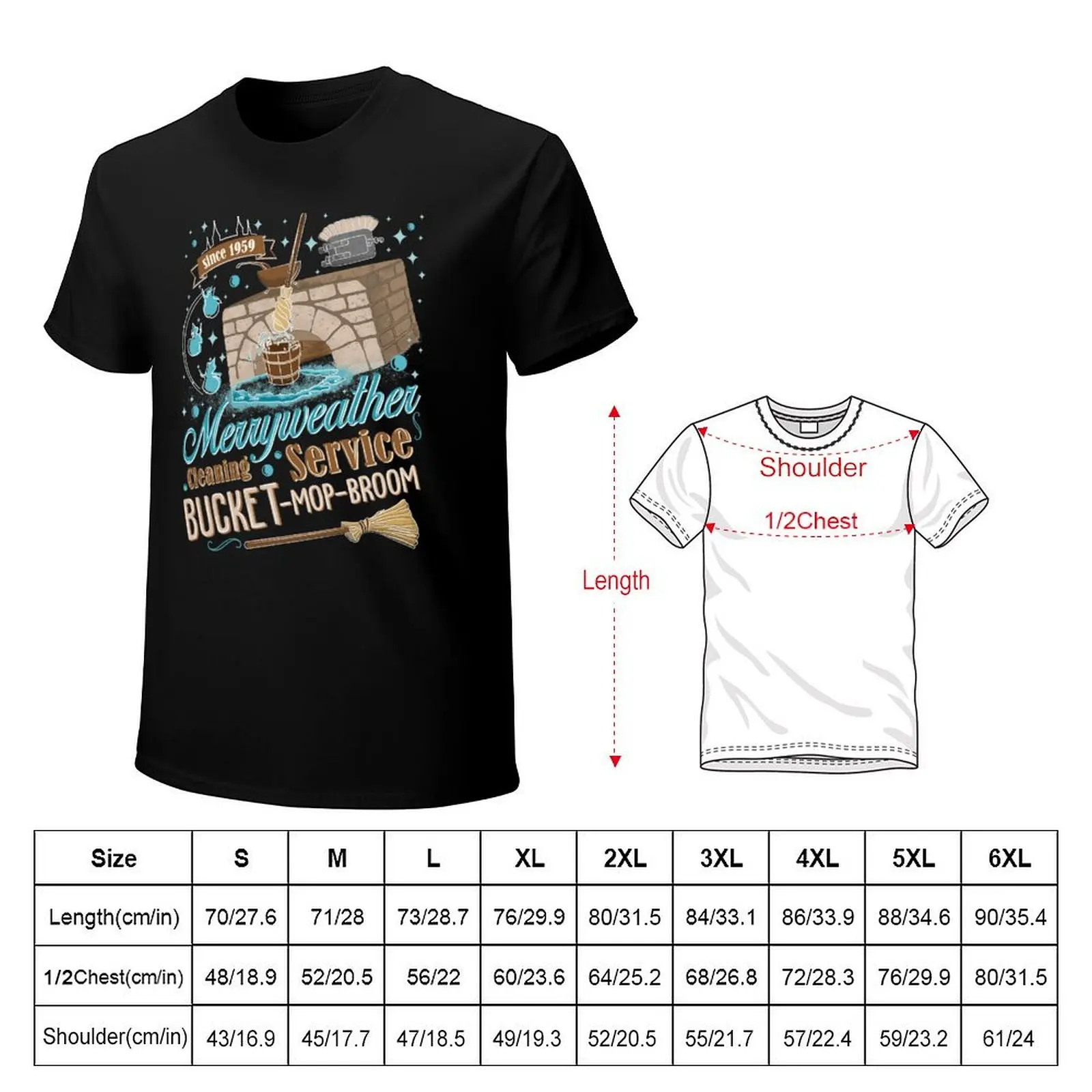 Merryweather Cleaning Service T-Shirt t shirts for man pack white T-Shirt