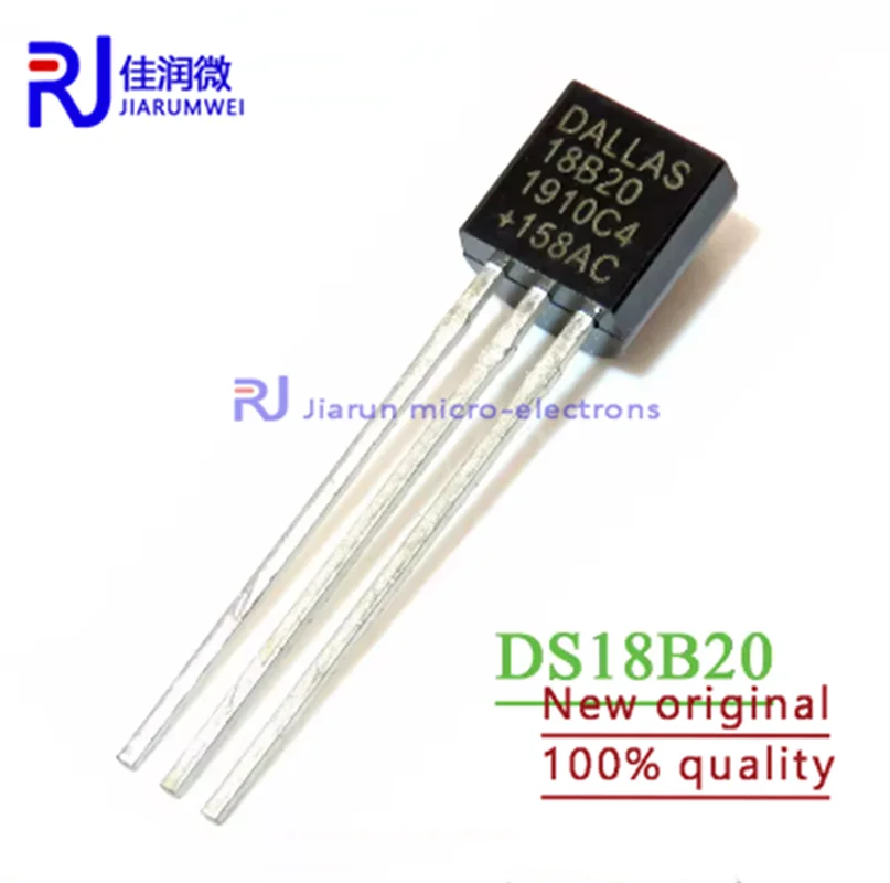 Free shipping 10pcs/lot Sensor Electronic chip DS18B20 TO-92 18B20 chips Temperature Sensor IC 18b20