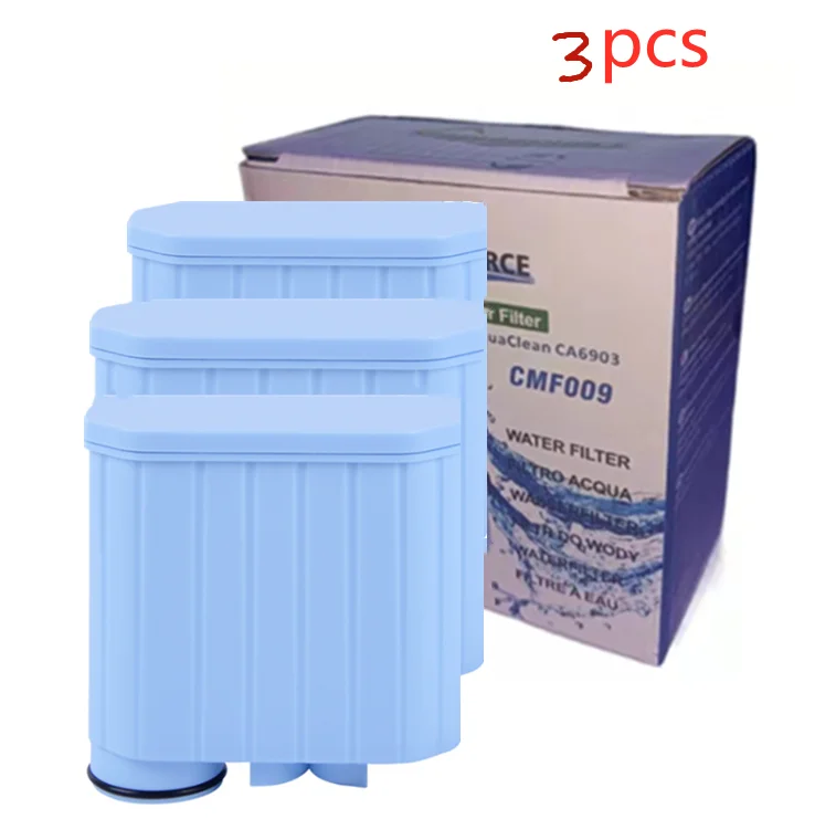 CMF009 coffee machine water filter replacement for Saeco, AquaClean, Philips CA6903 / 10/00/01/22/47 3 packs