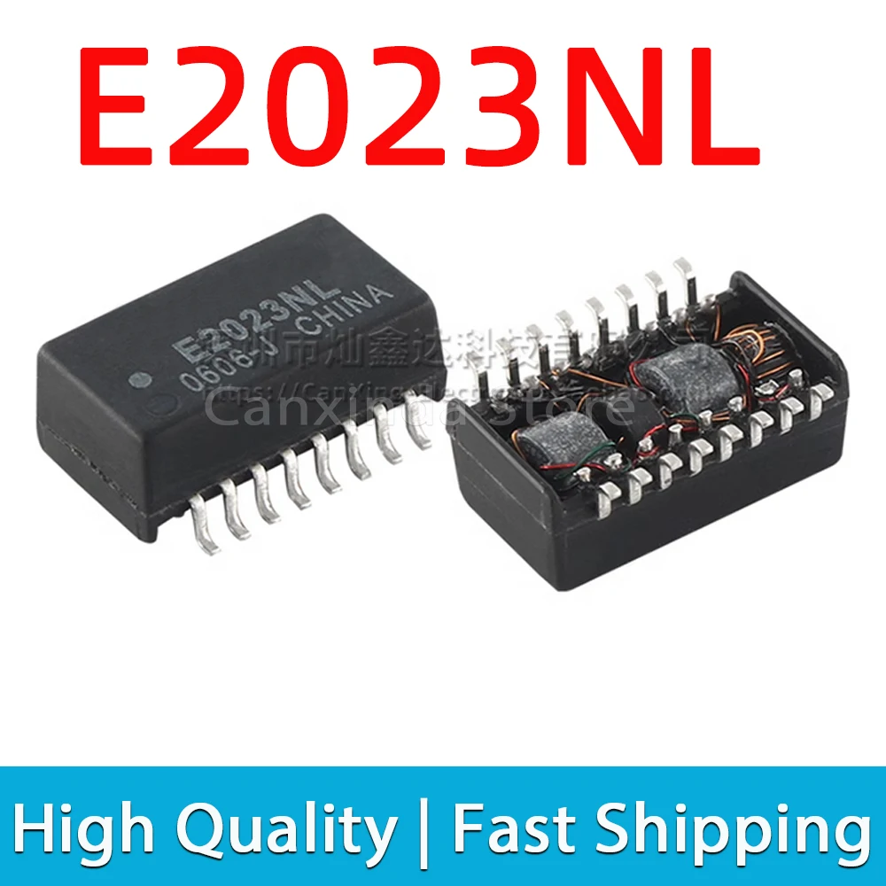 5pcs E2023NL E2023NLT E2023 SOP16 SMD Network Transforme 10 Base-t Ethernet Isolation Transformer Isolated Choke