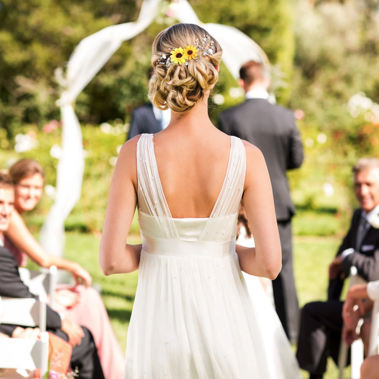 عصابة رأس أنيقة لحفلات الزفاف وحفلات الزفاف وحفلات أعياد الميلاد وحفلات الزفاف وحفلات الزفاف وحفلات أعياد الميلاد وحفلات الشعر للنساء #6