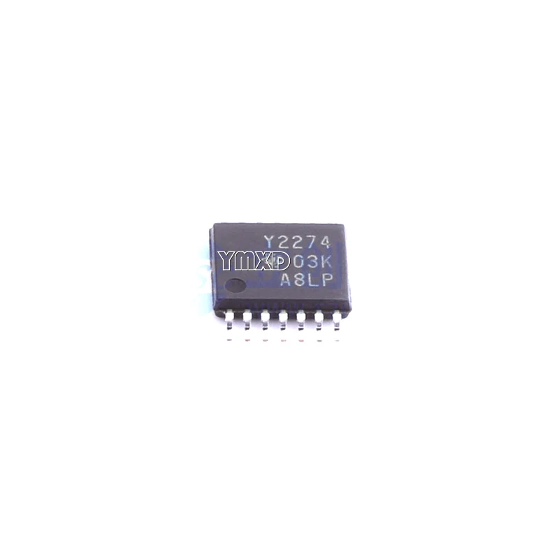 10 Pçs/lote Novo Original TLC2274 TLC2274IPWR tela de seda Y2274 op amp TSSOP-14