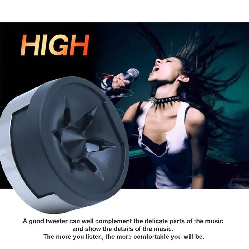 Air Horns Replacement Tweeter Head Fever Level Car Modification Car Audio External Tweeter Horn Modification Accessories tools