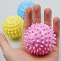 Dog Chewing Toy Interactive Rubber Ball for Small Large Dog Cat Pet Tooth Cleaning Indestructible Footprint Ball Pet Accessories