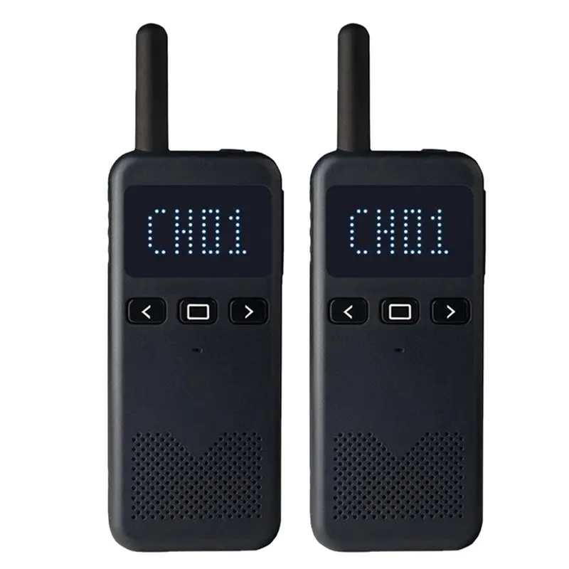 B03B-KSX30-M3 2-Pack UHF 400-470Mhz Walkie Talkies, Long Range Two-Way Radio With LED Display, Portable Handheld Design