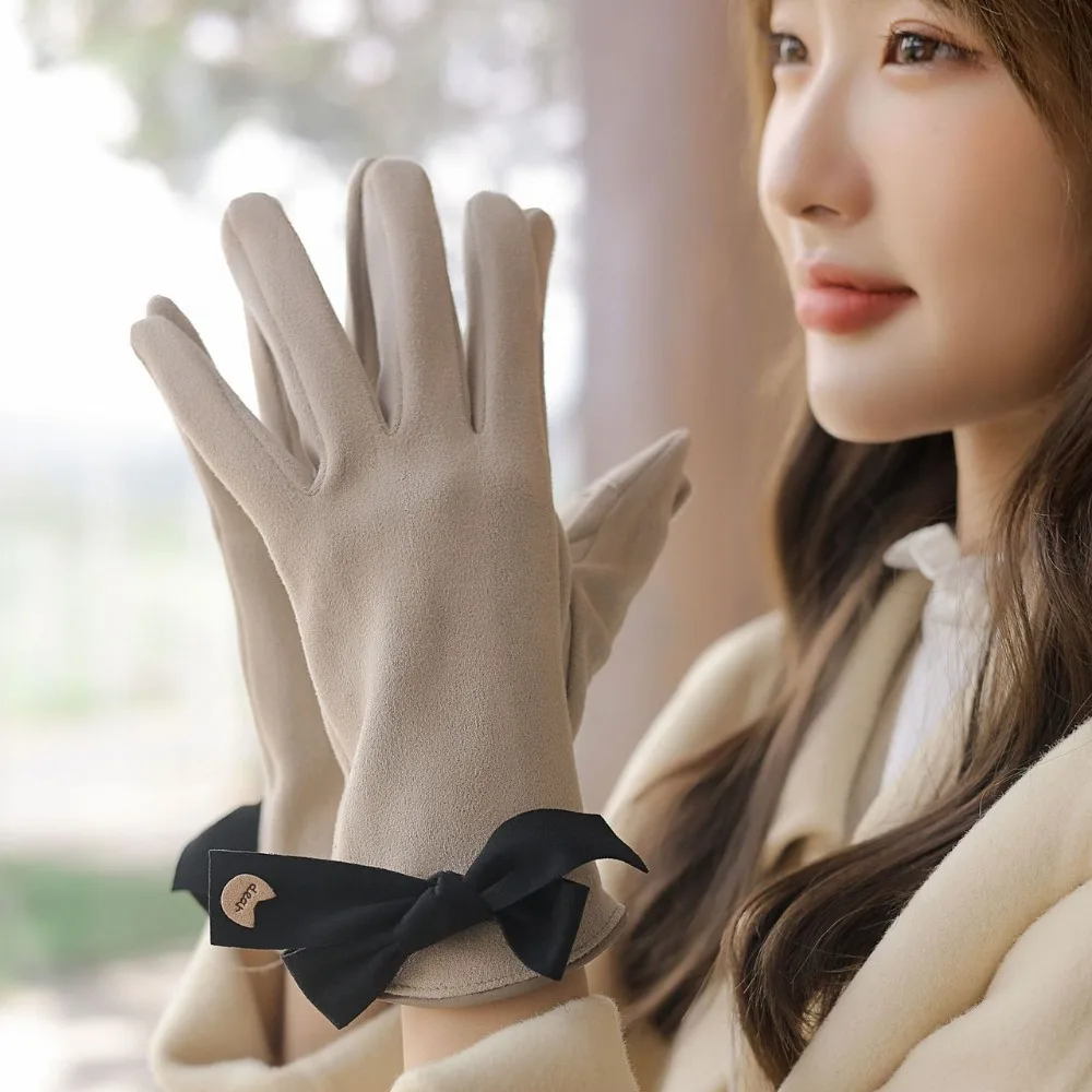 Лидер продаж, зимние перчатки с сенсорным экраном, теплые перчатки с сенсорным экраном и полным пальцем, варежки для вождения, унисекс