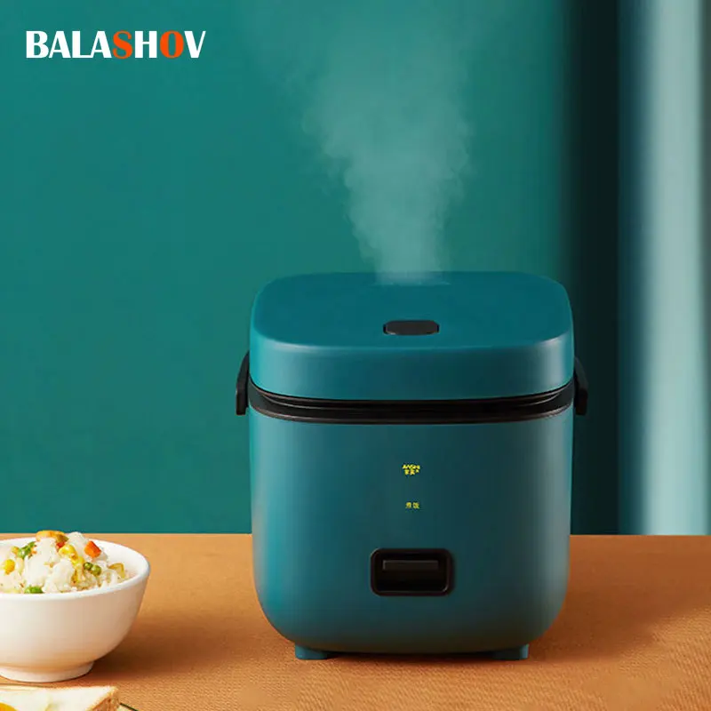 {Best}2022 New In Mini Electric Rice Cooker Intelligent Automatic Household Kitchen Cooker 1-2 People Small Food Warmer Steamer