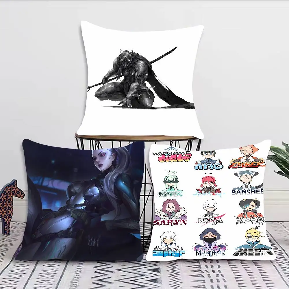 Fashion New Plot The Old Peace Warframe Pillow Case Cushion Cover Decor Home Throw For Couch Camping Pillow Cover Decorations