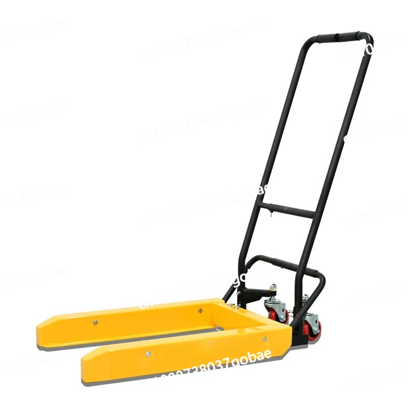 

Turnover box truck 350kg plastic basket vegetable basket special forklift egg basket trolley