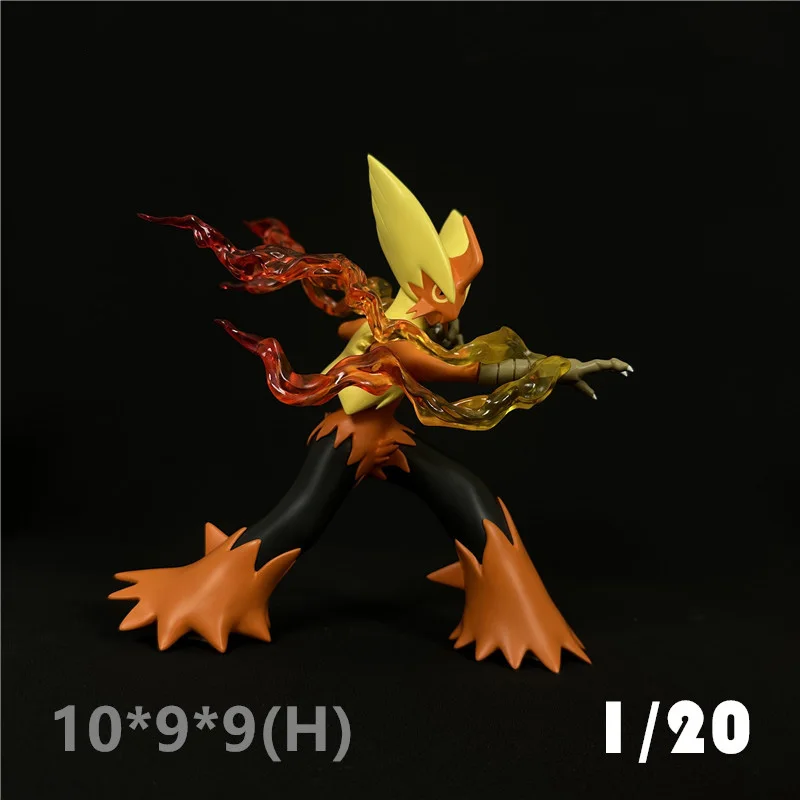 Pokemon1/20 Mega Blaziken Scale World GK Action Figure Model Toys Gift for Birthday Children