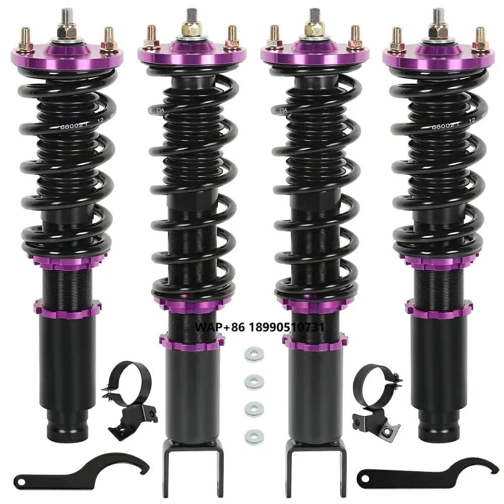 

New Upgraded Suspension Coilover Kit for 1996-2000 Adjustable Coilovers 4pcs
