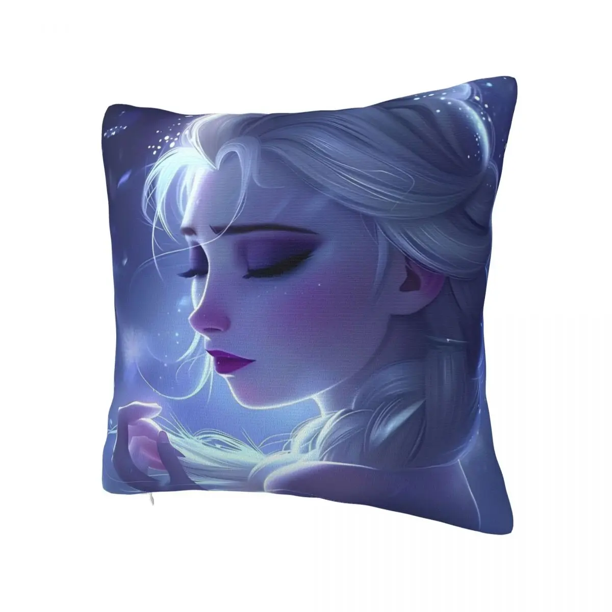 Pillow Case Frozen Elsa Princess Cartoon Kawaii Square Pillow Cover Cushion Cover Pillowcases For Office Car Home Decorative