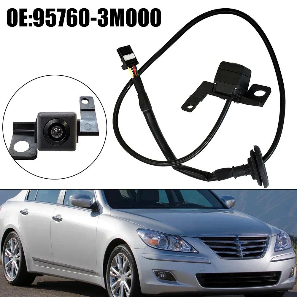 

Rear View Camera For HYUNDAI For Genesis Parking Assistance Cam Auto Back Up Reverse Camera 95760-3M000 ABS Black