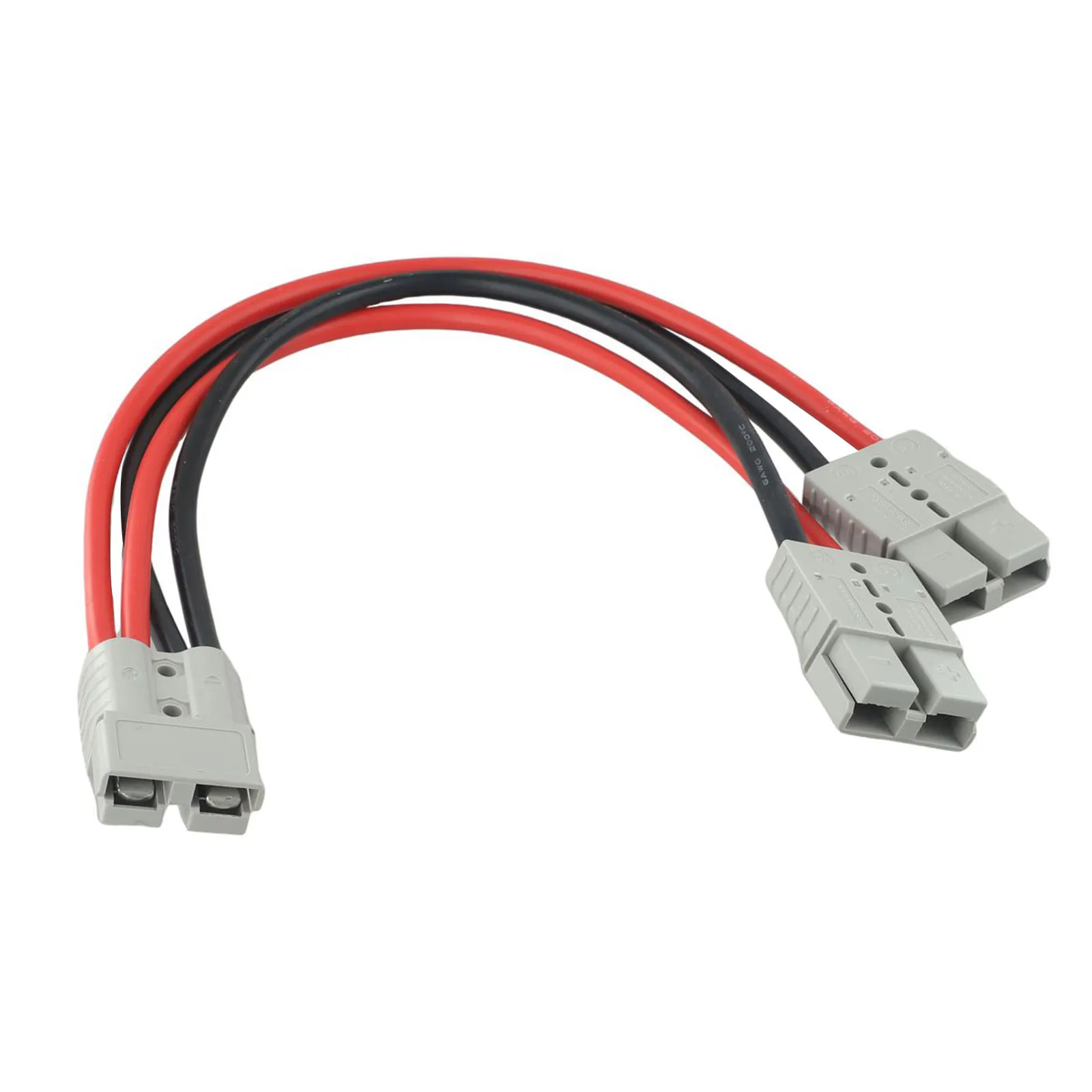 To Dual Y Adapter Plug Connector For Anderson Plug RVs 120A 6AWG Automotive Cable Connect Circuits Connect Devices