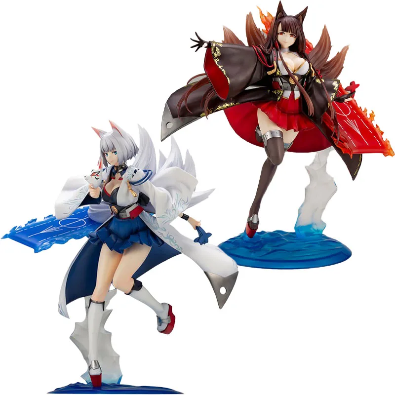 

In Stock Original Genuine Kotobukiya Kaga Akagi Azur Lane 1/7 PVC Action Anime Figure Model Toys Doll Gift