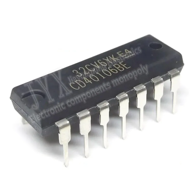 10PCS/Lot/Lot CD40106BE DIP14 CD40106 DIP 40106BE DIP-14 new and original IC