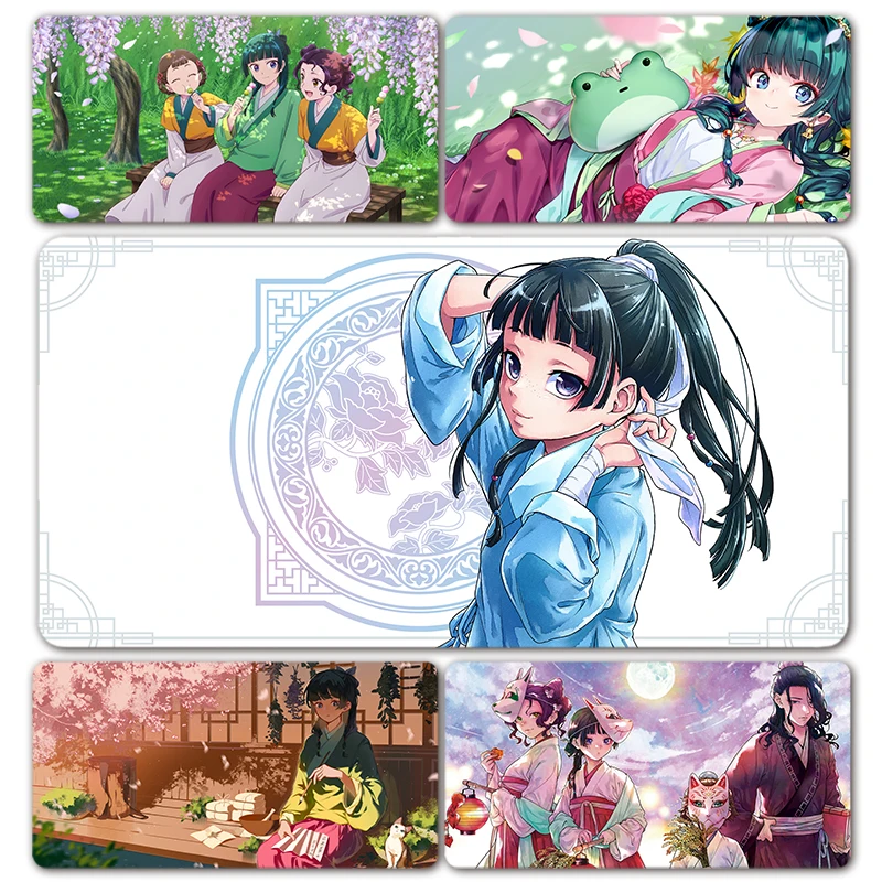 

Japanese Anime Kusuriya No Hitorigoto Maomao Jinshi Shisui Mouse Pad Mousepad XXL Keyboard Office Table Desk Mat