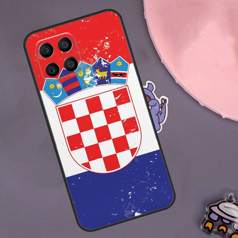 Croatia Flag Case For Samsung Galaxy M32 M31 M21 M55 M12 M52 M20 M13 M23 M33 M53 M14 M34 M54 M30s M31s