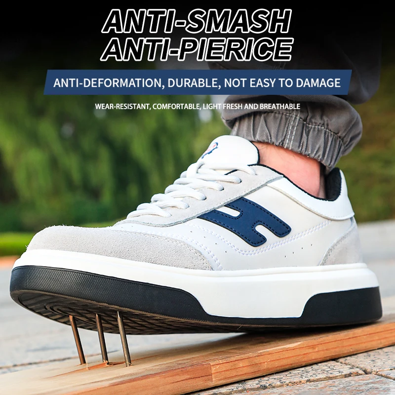 

Low-top casual sports safety shoes, protective shoes, work shoes, anti-smashing, anti-puncture, lightweight and comfortable